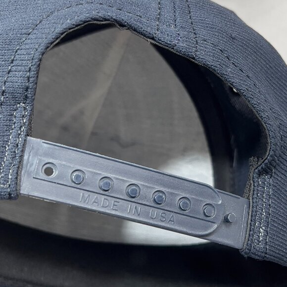 Vtg USS Indianapolis Snapback Hat Navy Battleship Military Scramble Eggs Mens - Picture 12 of 16